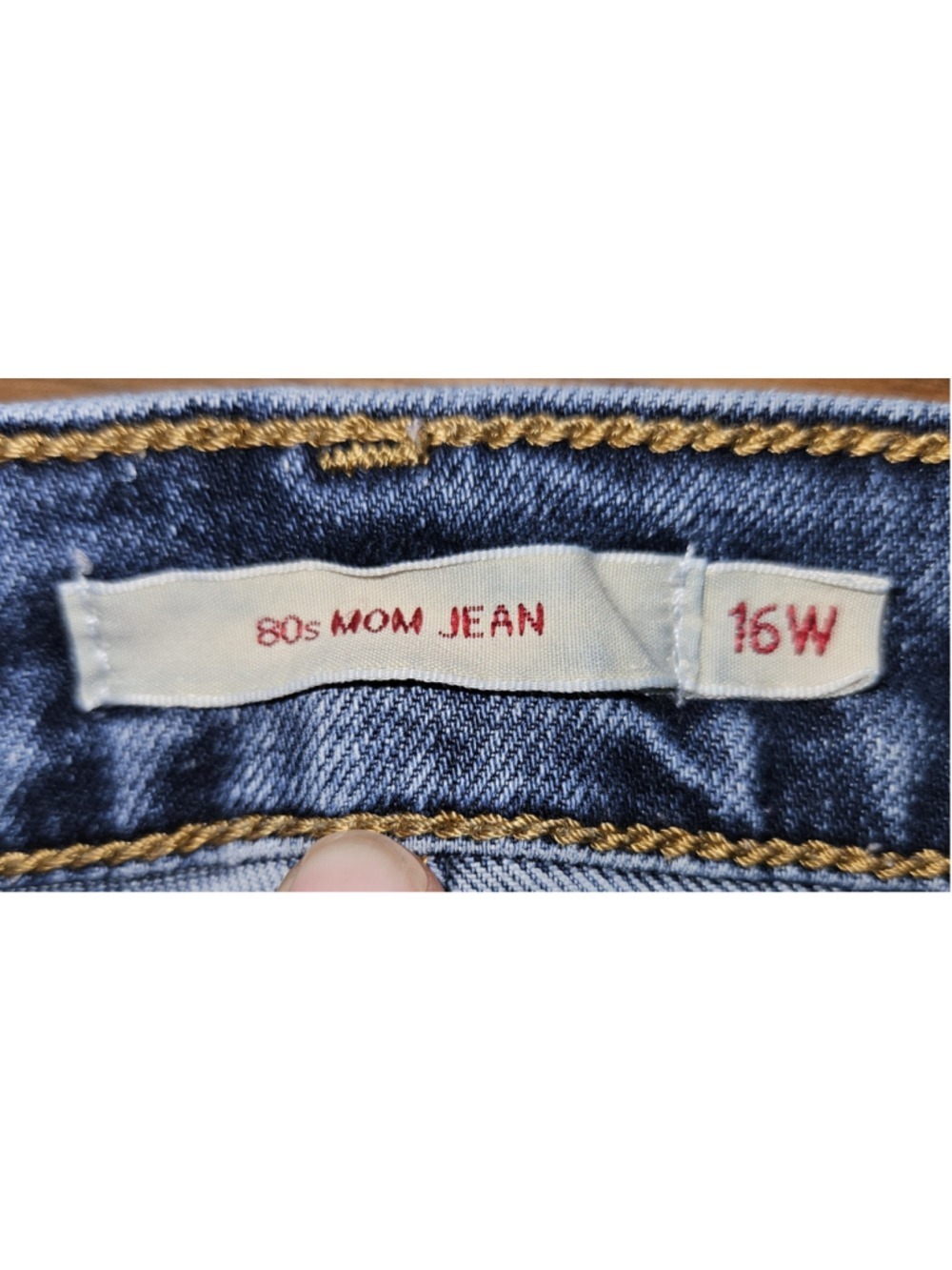 Levi's 80s Mom Women's Jeans Size 16W - Picture 6 of 7